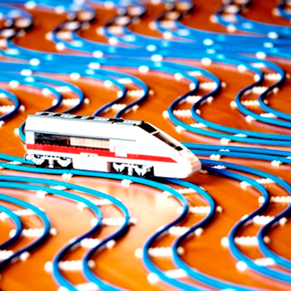 LEGO, книга рекордов Гиннеса, железная дорога, конструктор, Железная дорога LEGO попала в Книгу рекордов Гиннеса